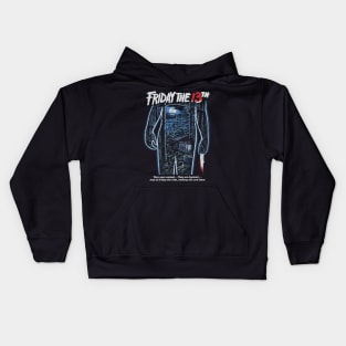 Friday the 13th, Jason Voorhees, Slasher. Horror Classic Kids Hoodie